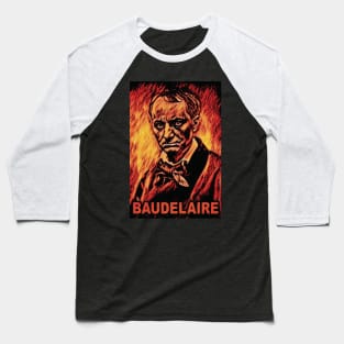 Charles Baudelaire - Internal Combustion Baseball T-Shirt